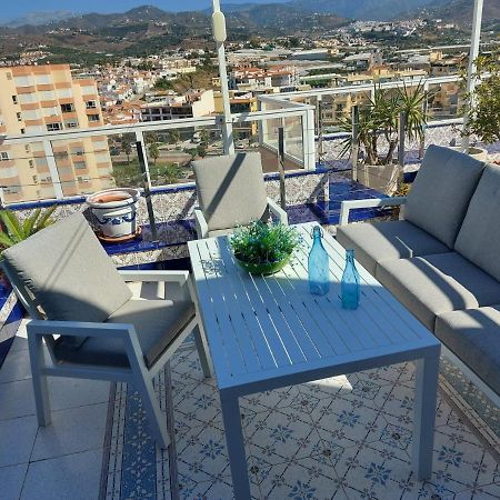 Spectacular Views Penthouse In 1St Line Beach Torrox Extérieur photo
