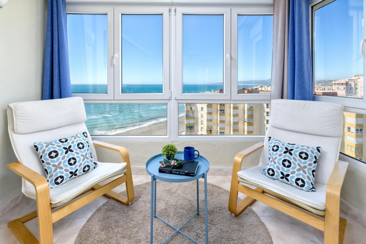 Spectacular Views Penthouse In 1St Line Beach Torrox Extérieur photo