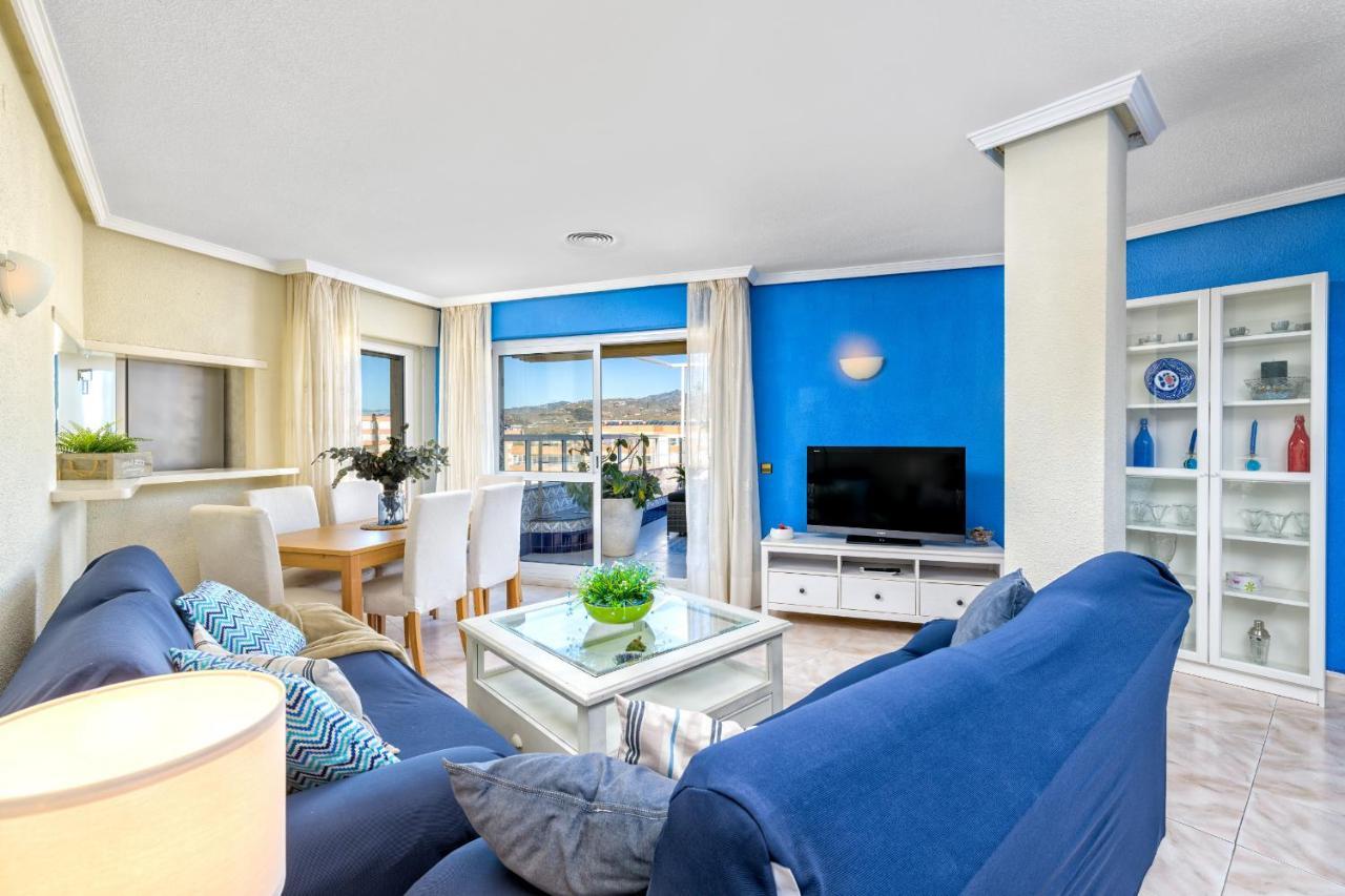 Spectacular Views Penthouse In 1St Line Beach Torrox Extérieur photo