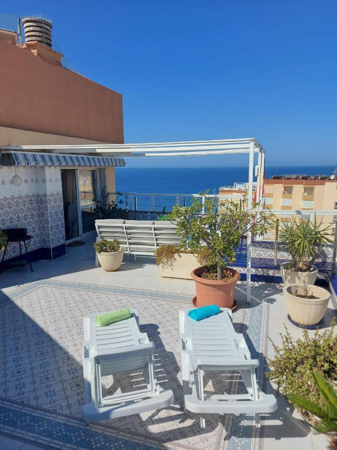 Spectacular Views Penthouse In 1St Line Beach Torrox Extérieur photo